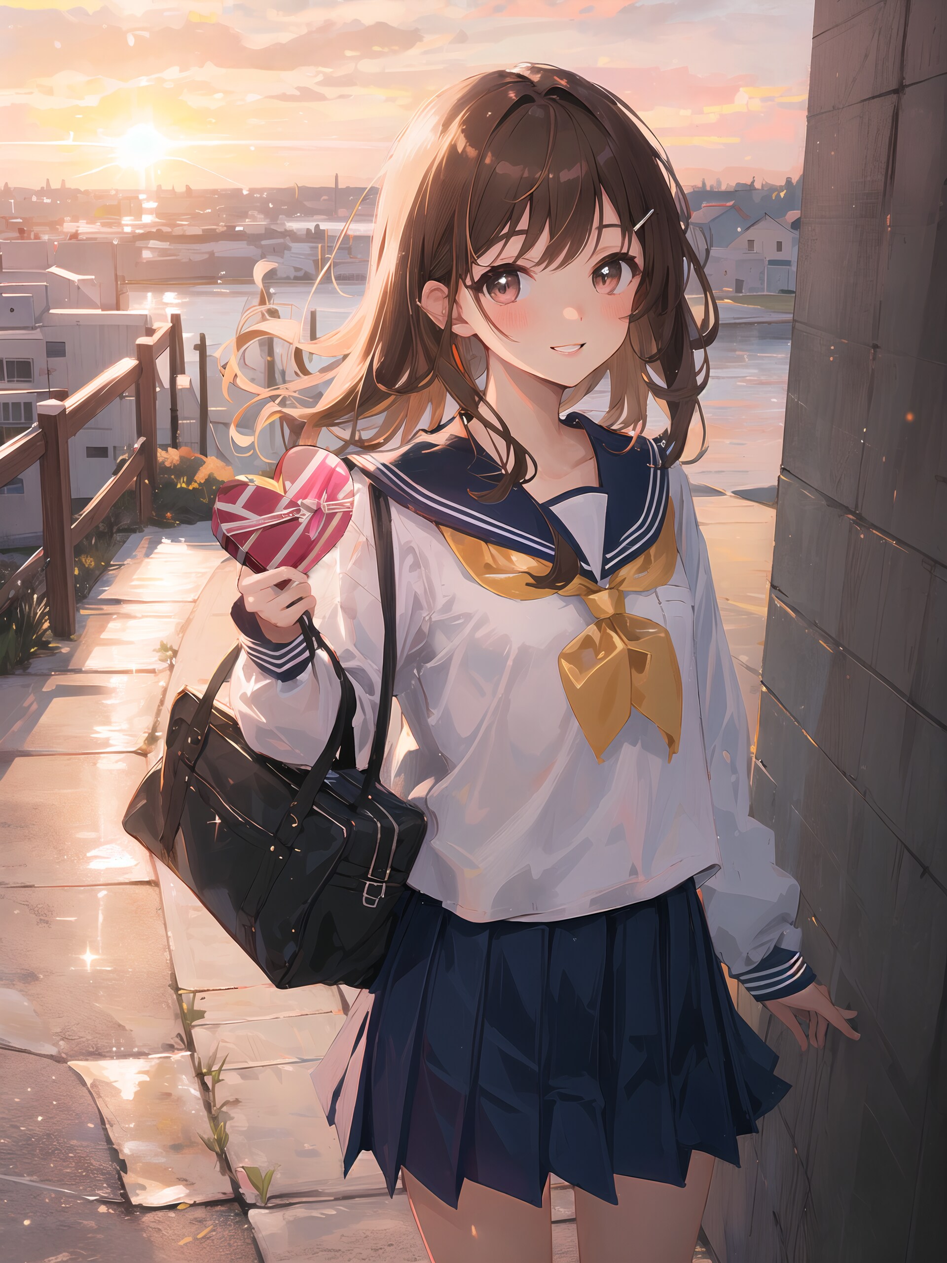 ハート形のチョコレイト
