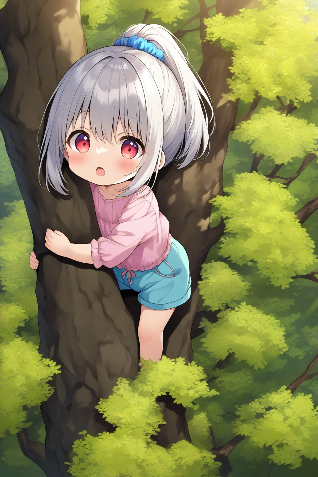 木登り雛菊ちゃん