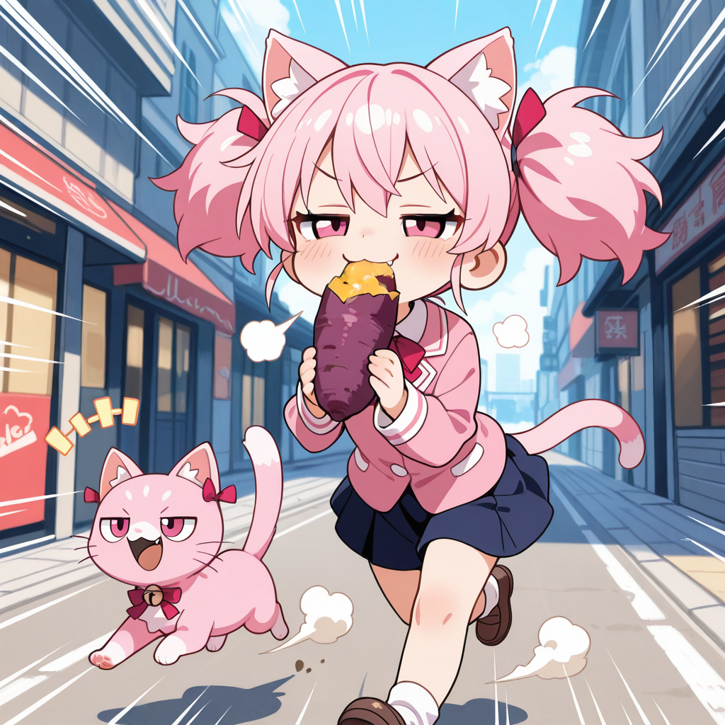 おいもの味を覚えてしまったねこちゃん！！