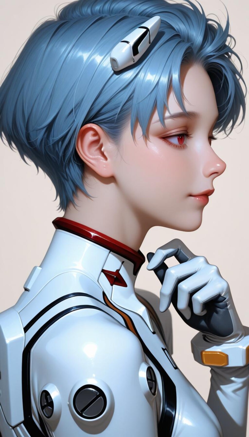 レイちゃんの後ろ姿