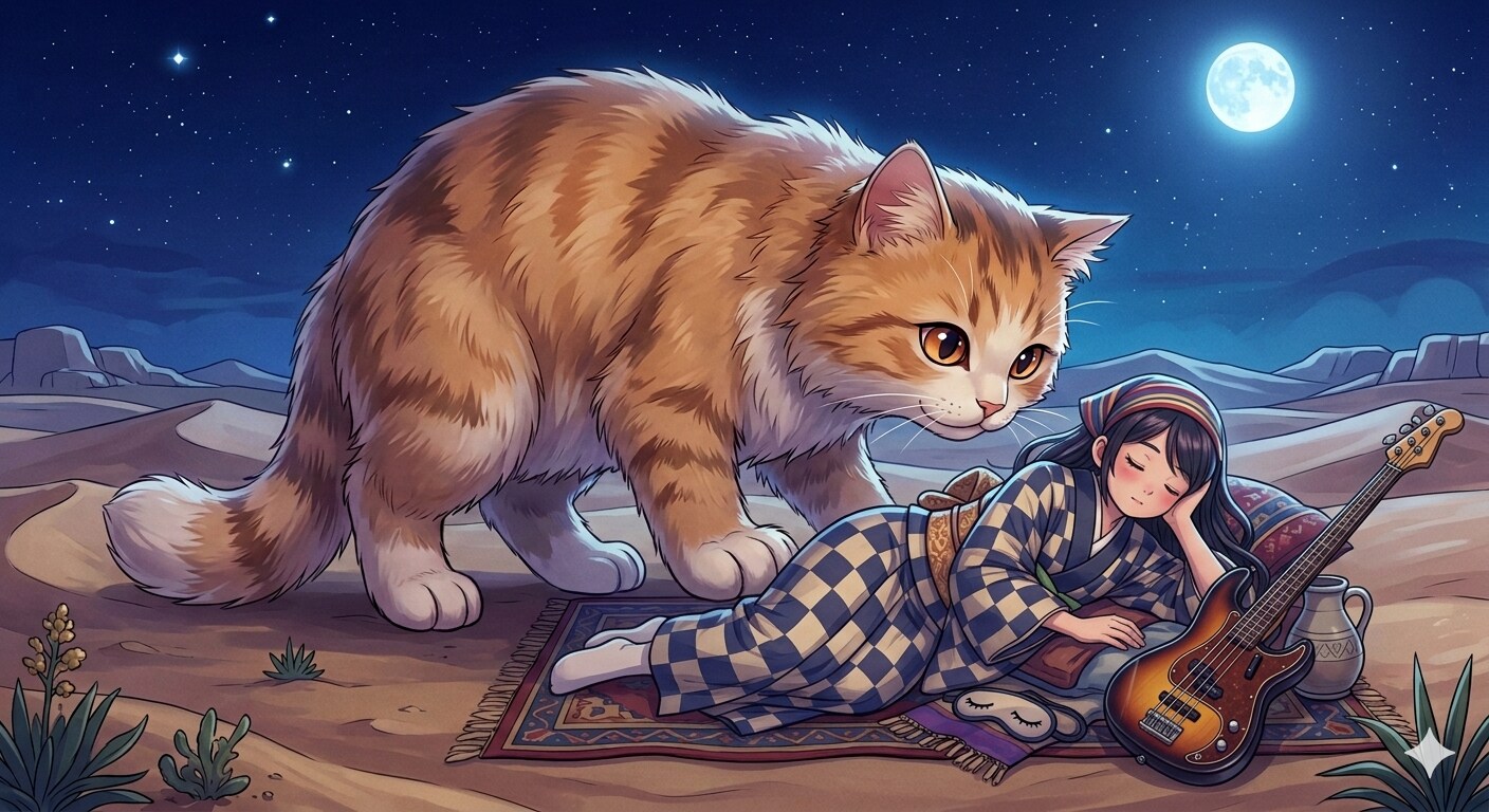巨大猫 | の人気AIイラスト・グラビア