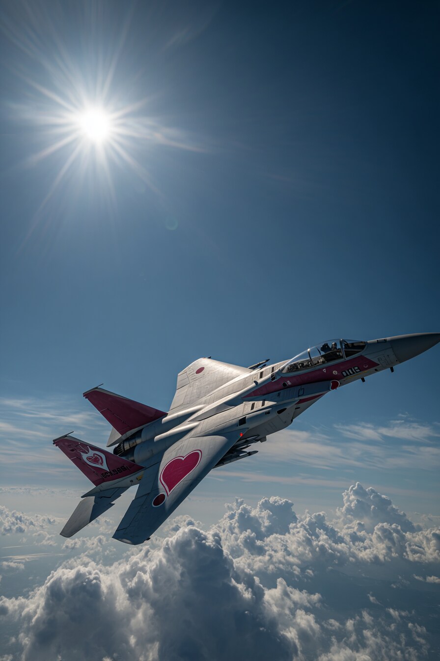 ハート戦闘機 | の人気AIイラスト・グラビア