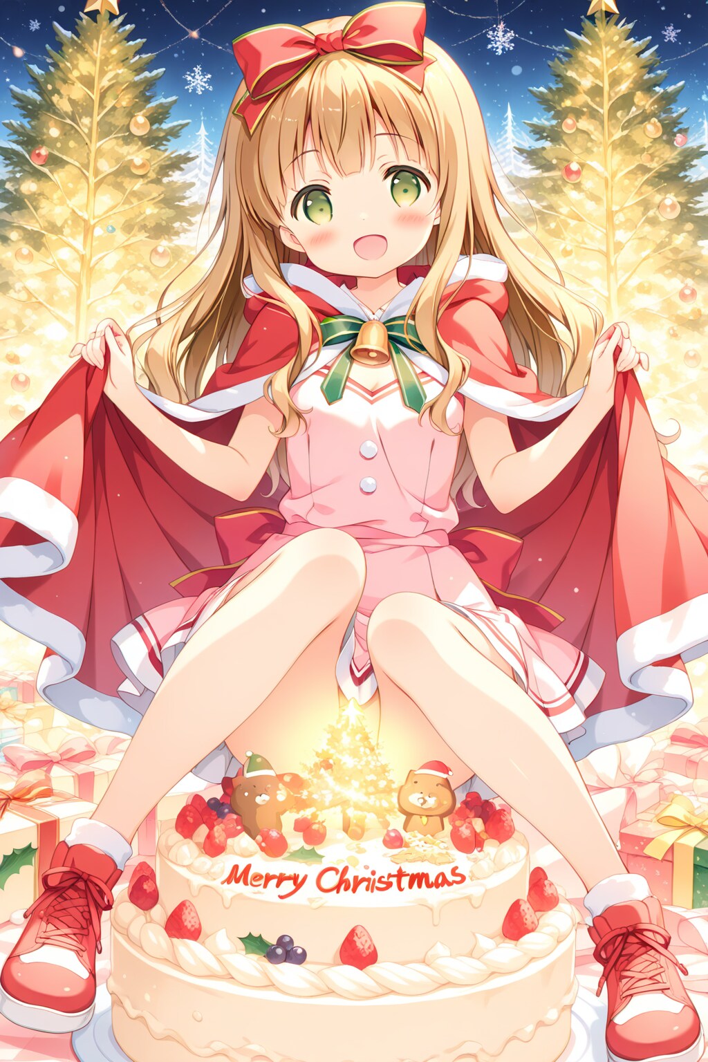 クリスマスのこまめちゃん