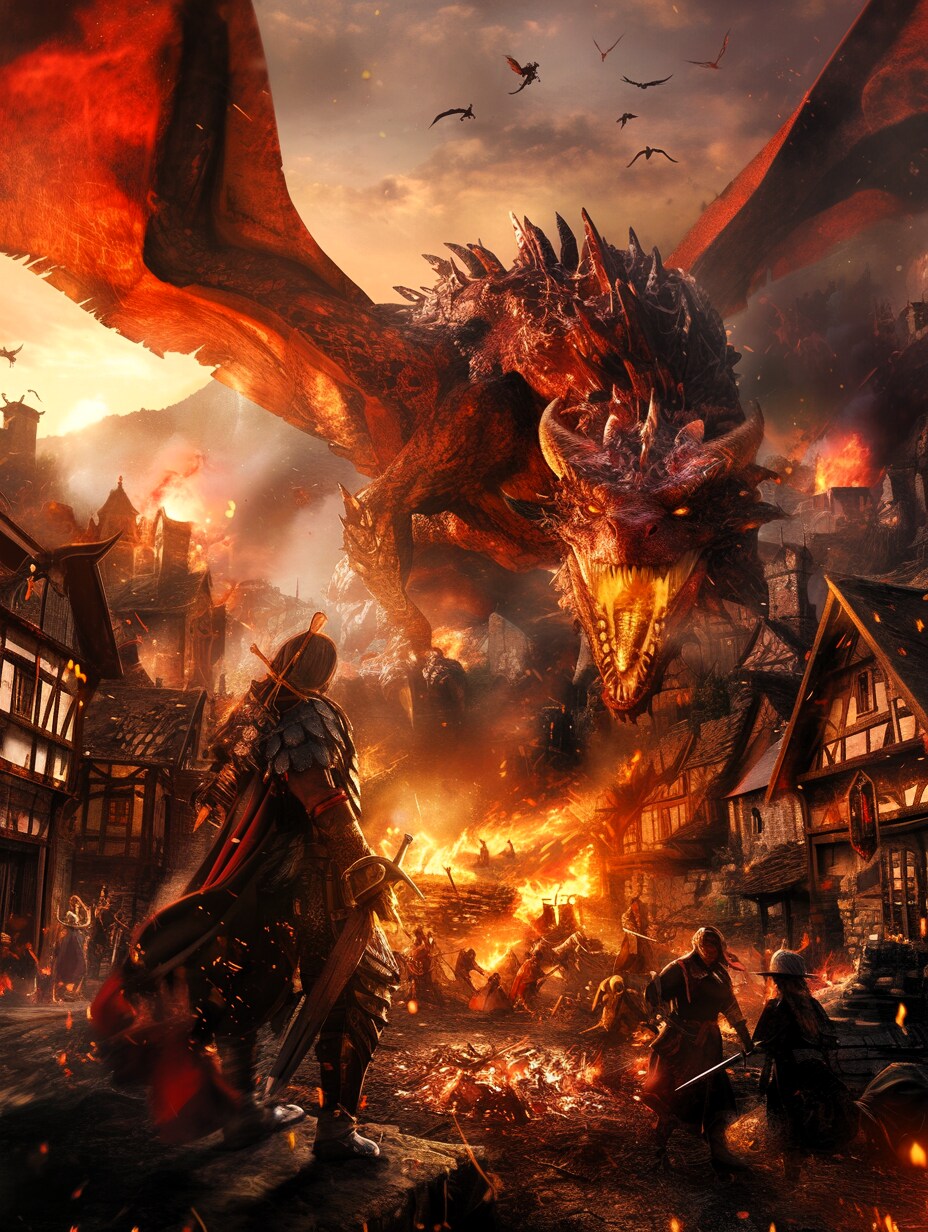 Red Dragon | の人気AIイラスト・グラビア