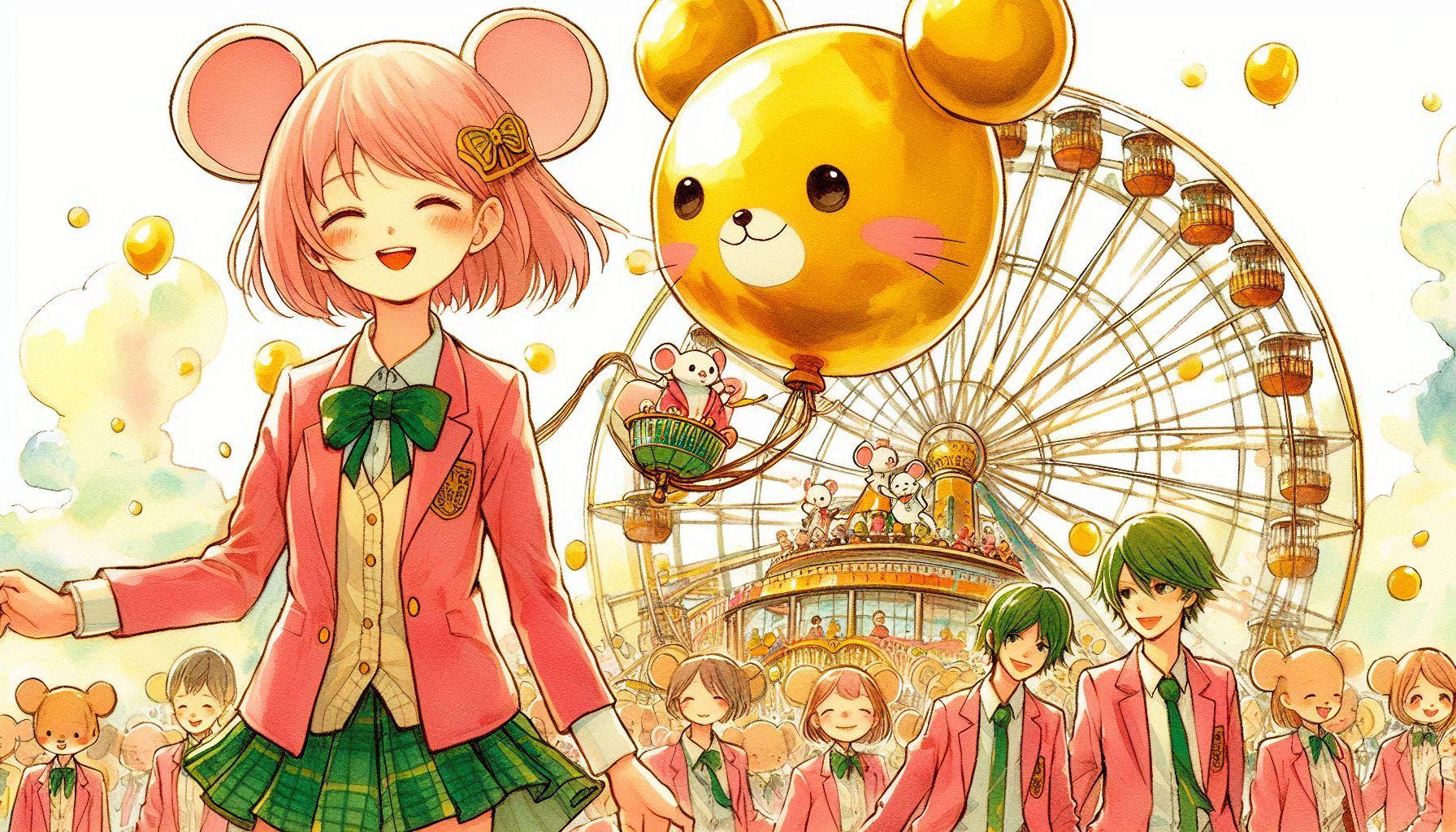 キンタマ遊園地で僕と握手 | の人気AIイラスト・グラビア