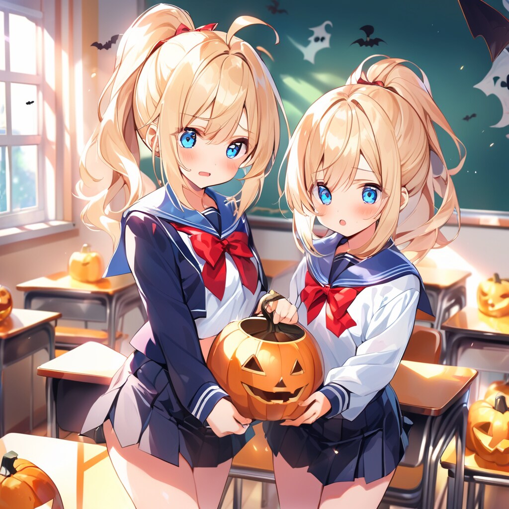 おかしくれないといたずらしちゃうよ？