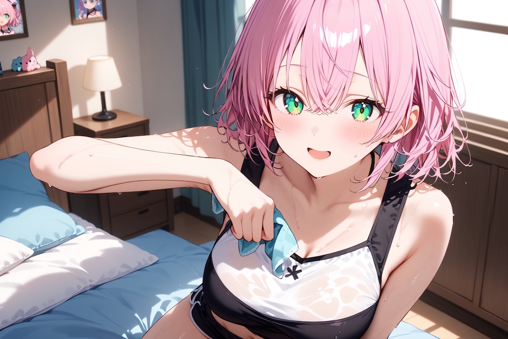 夏の日の李々花