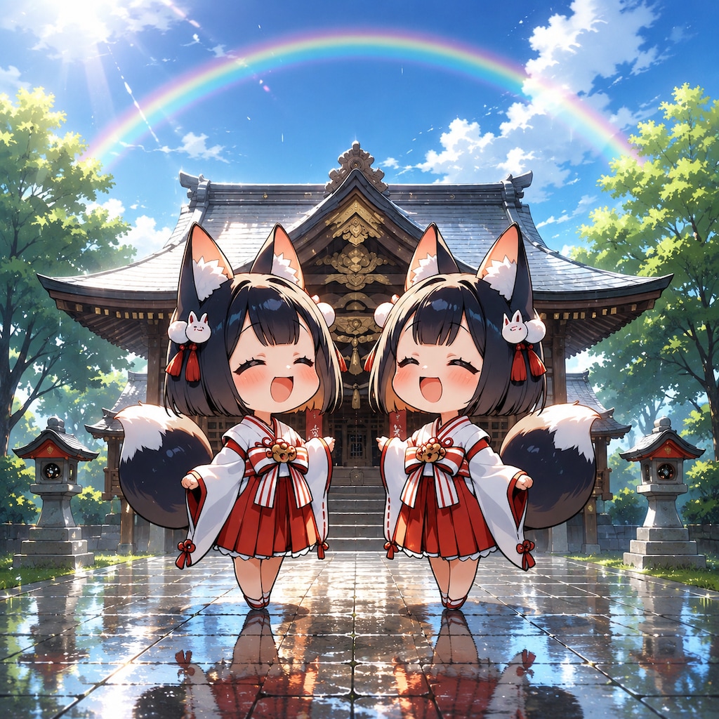 雨上がりの朝