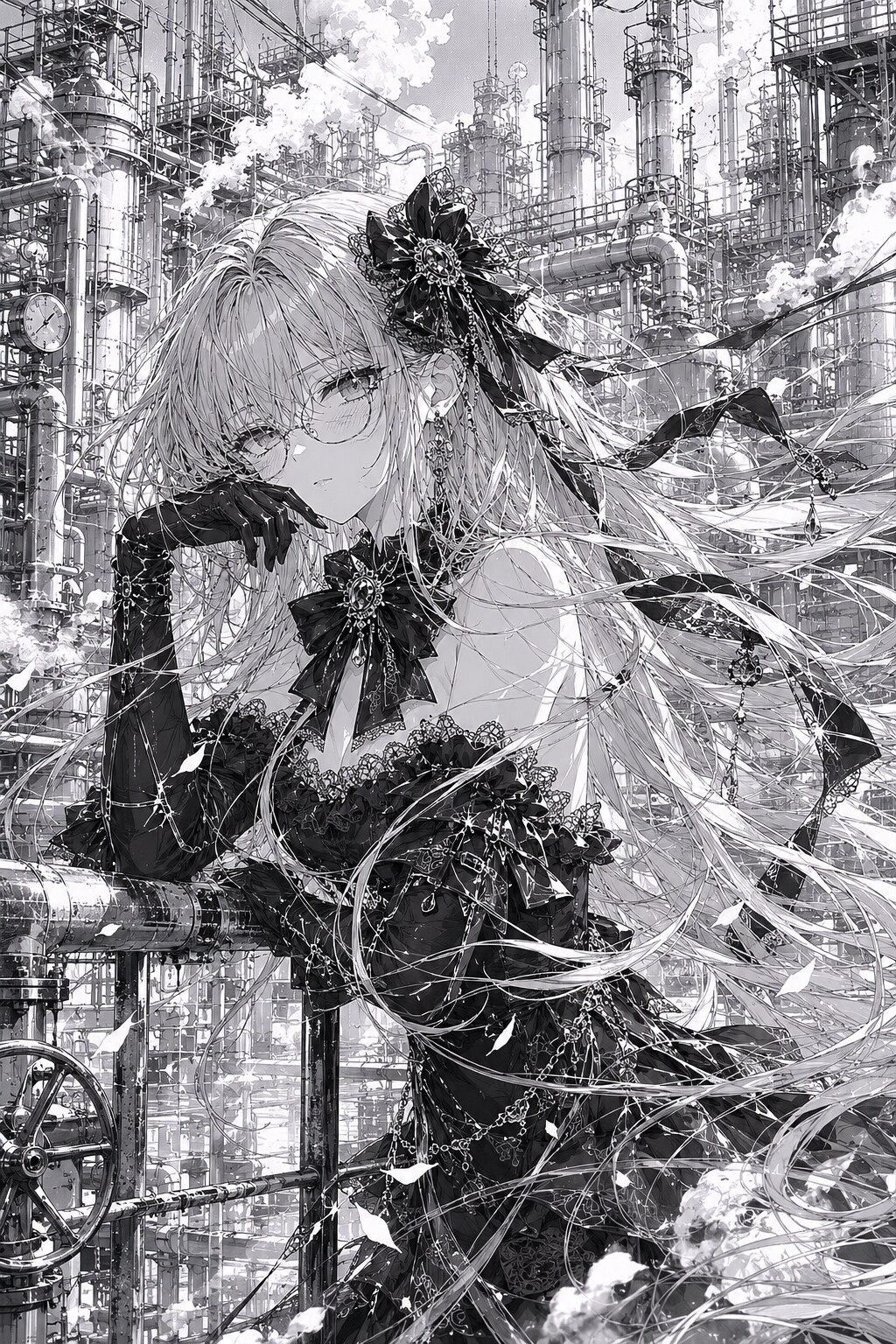 鉄屑 | の人気AIイラスト・グラビア