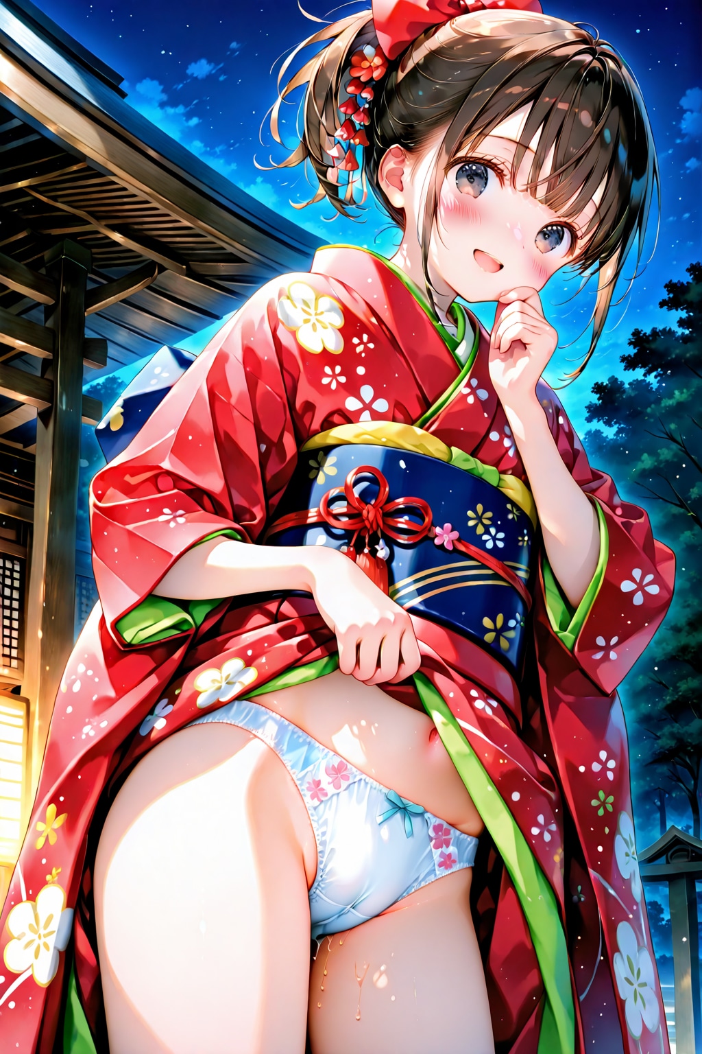 え？履いてますよ？お参りですからBy藍乃雫