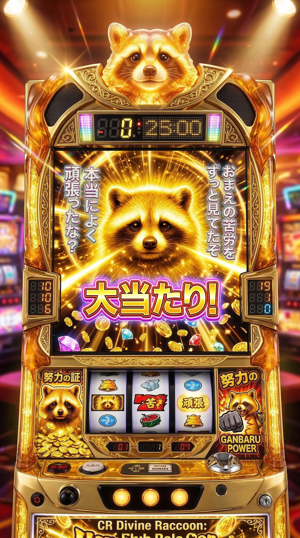 ゴールドたぬきスロット