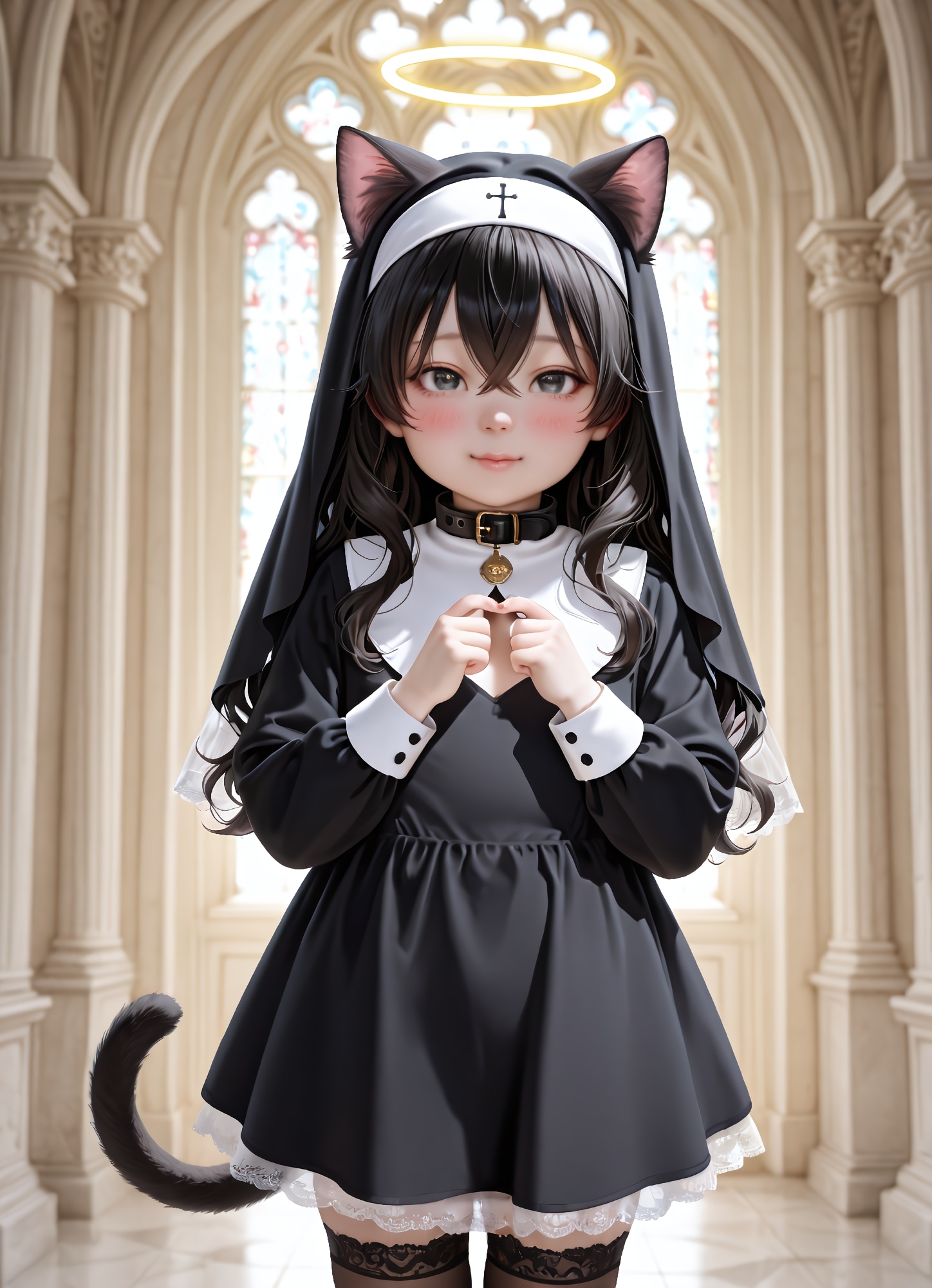 いけないシスターなんですけど、今日は清楚に行きますね。フォローされたらうれしくて…濡れちゃうかも