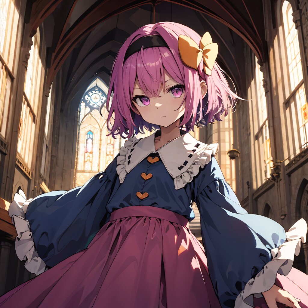 東方の古明地さとりちゃん