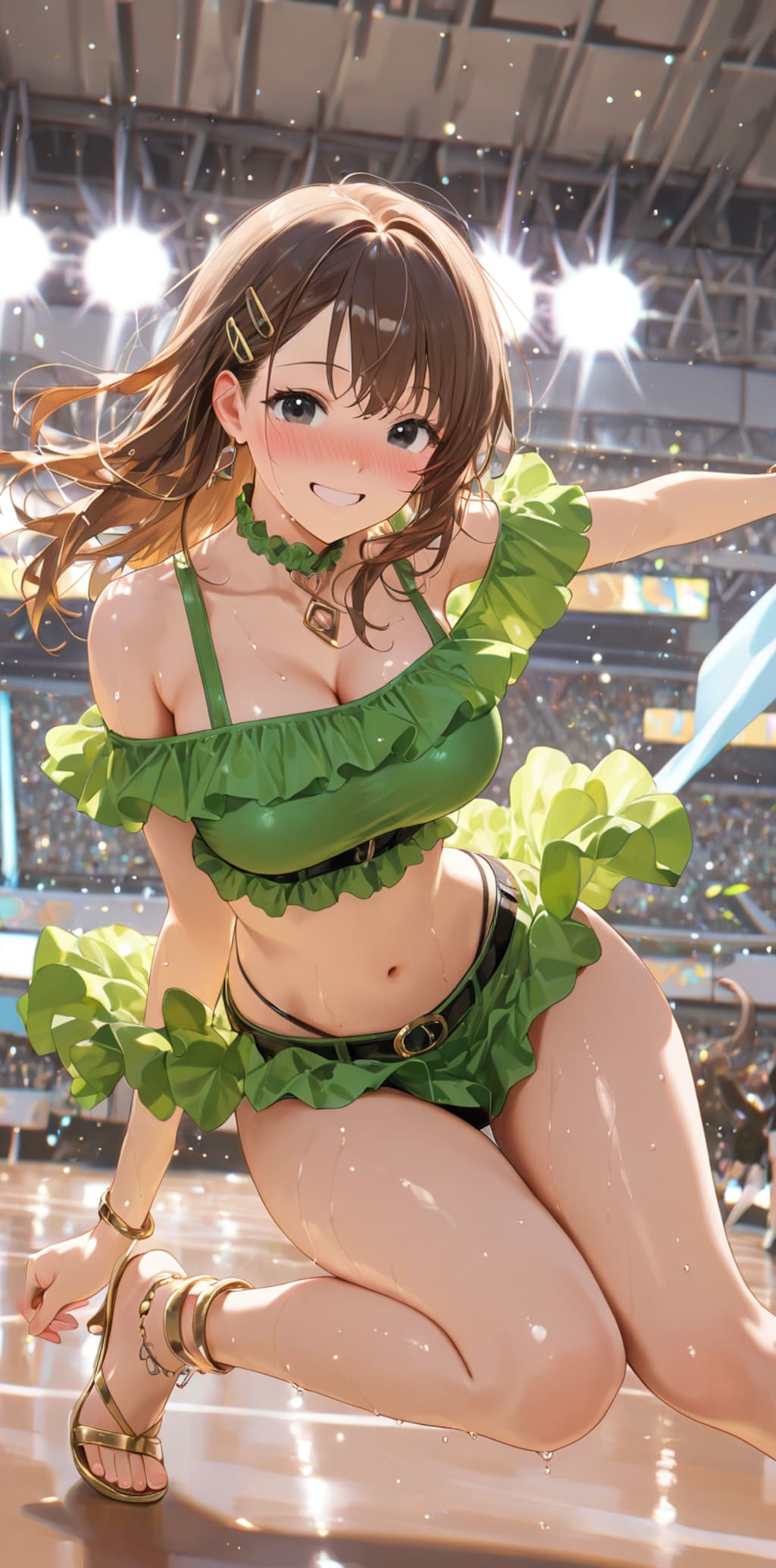 イベントコンパニオンのお姉さん♡　楽しんでる？