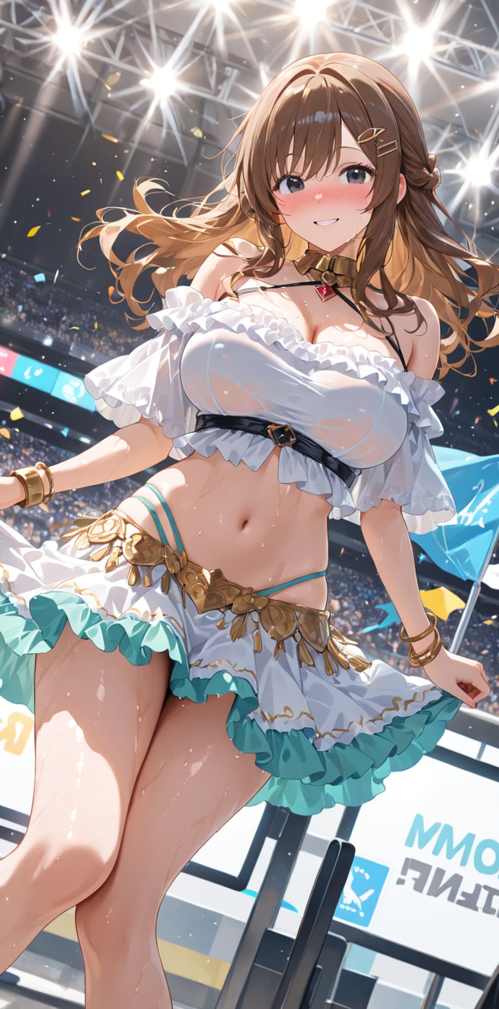 イベントコンパニオンのお姉さん♡　楽しんでる？