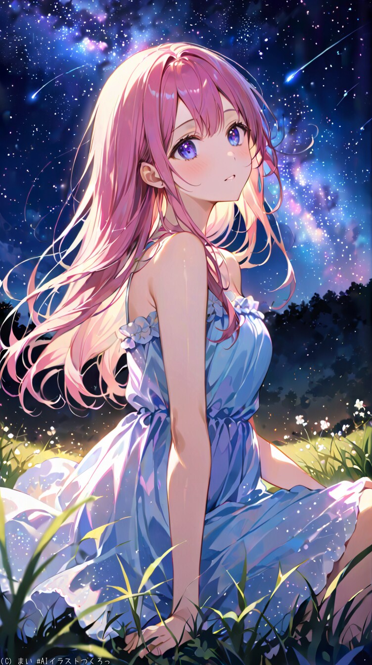 夜空 | の人気AIイラスト・グラビア