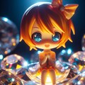 宝石アート ちびリン 2枚目
