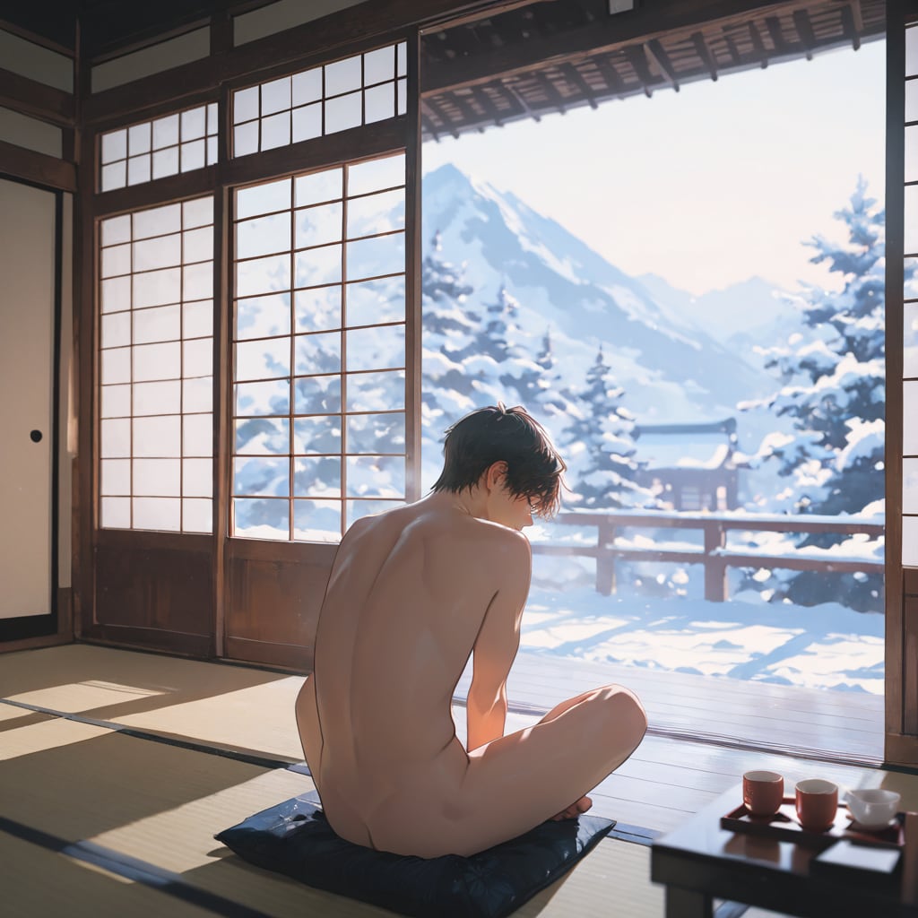 雪見オナニー (男)