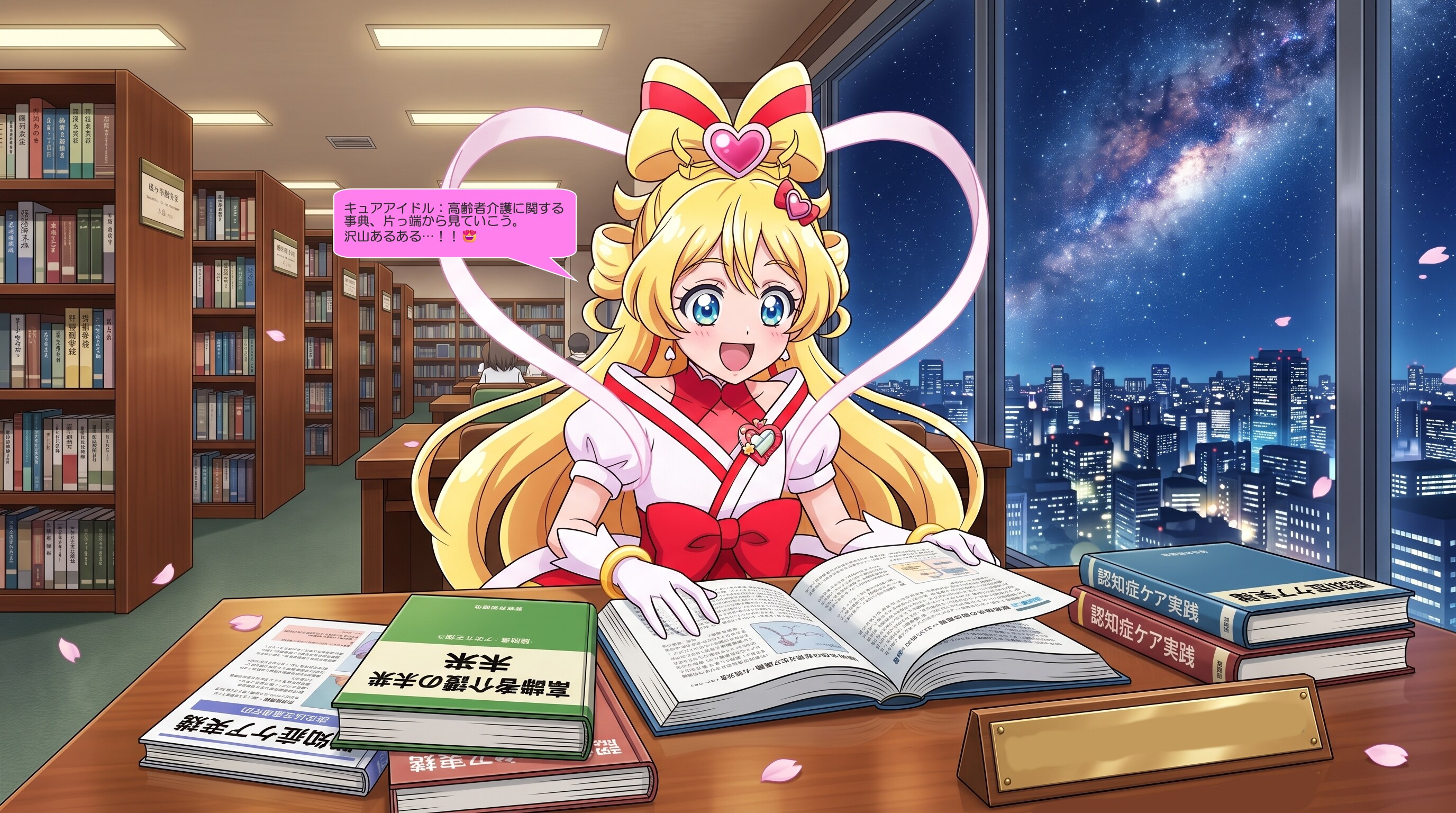 キュアアイドル、看護学を極める