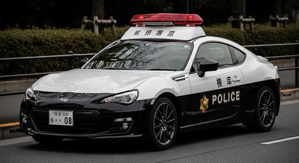 スバルBRZパトロールカー