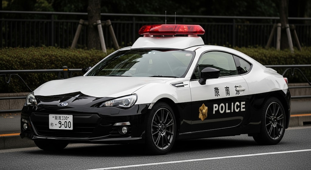 スバルBRZパトロールカー