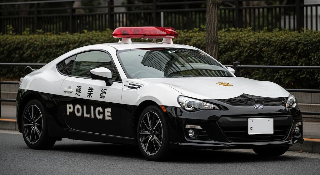 スバルBRZパトロールカー