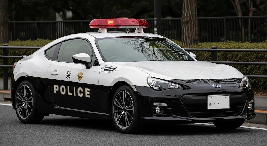 スバルBRZパトロールカー