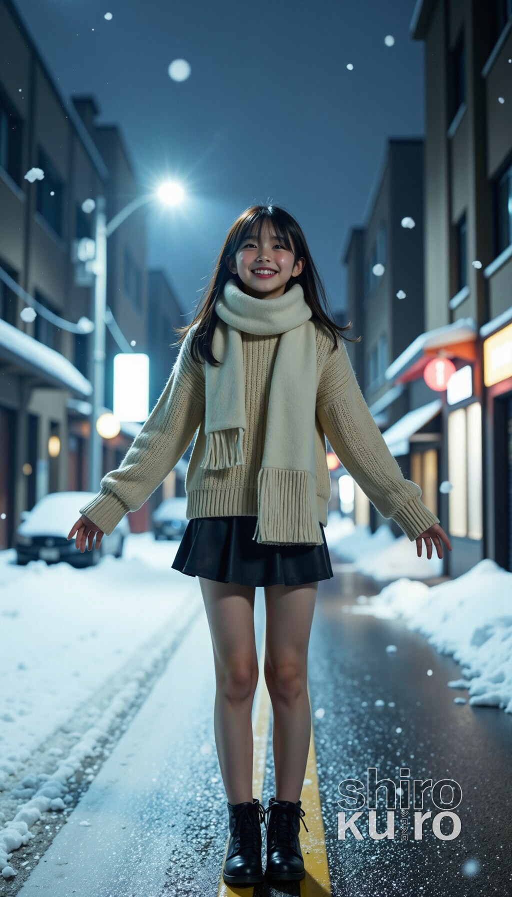 凍える夜に咲く笑顔