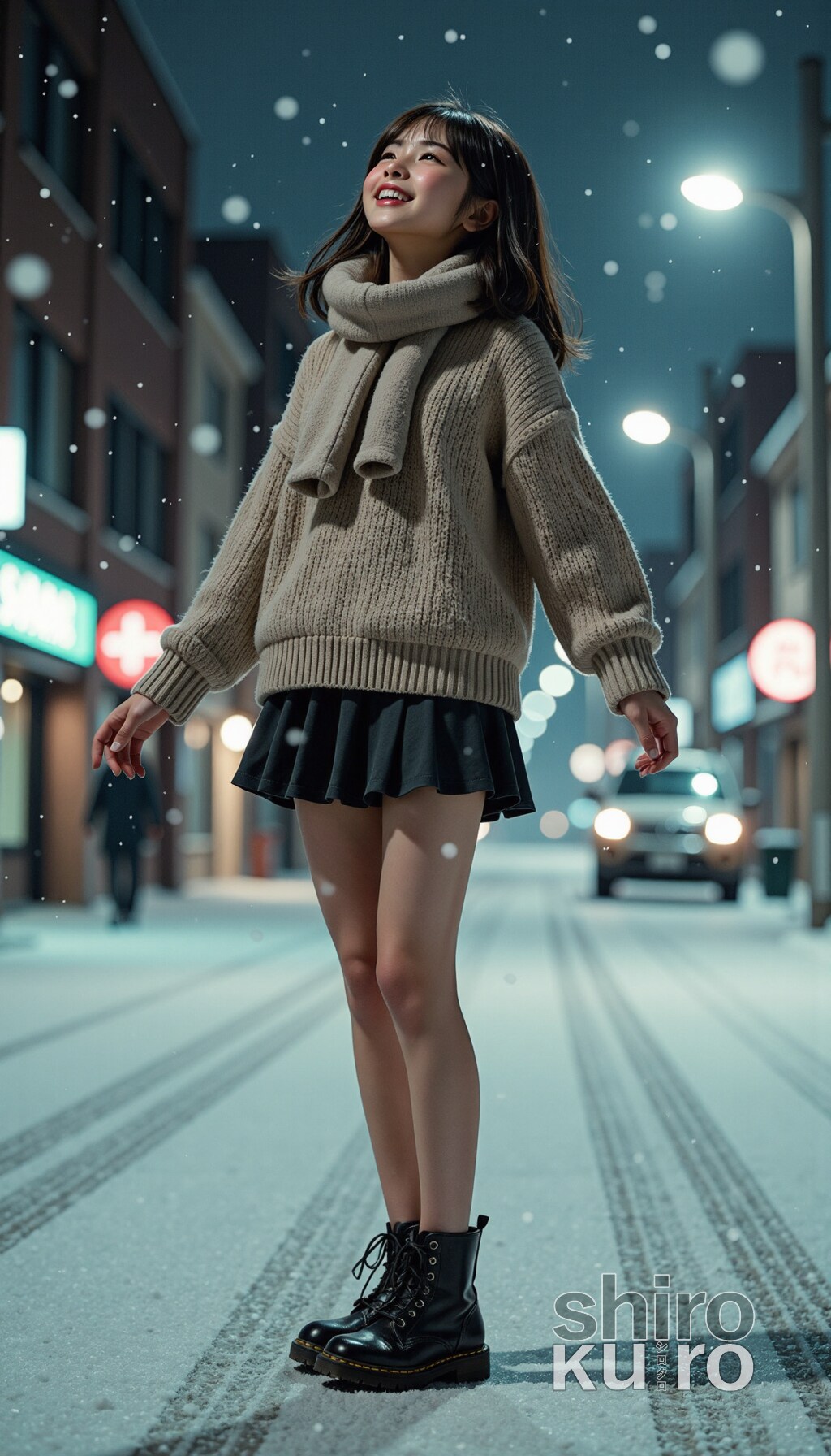 凍える夜に咲く笑顔