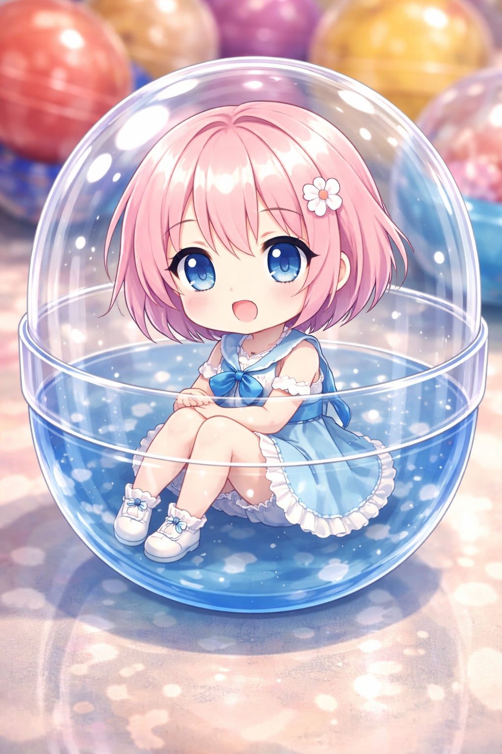 ULの新モデル　CLAKちゃんをカプセルに入れたよ