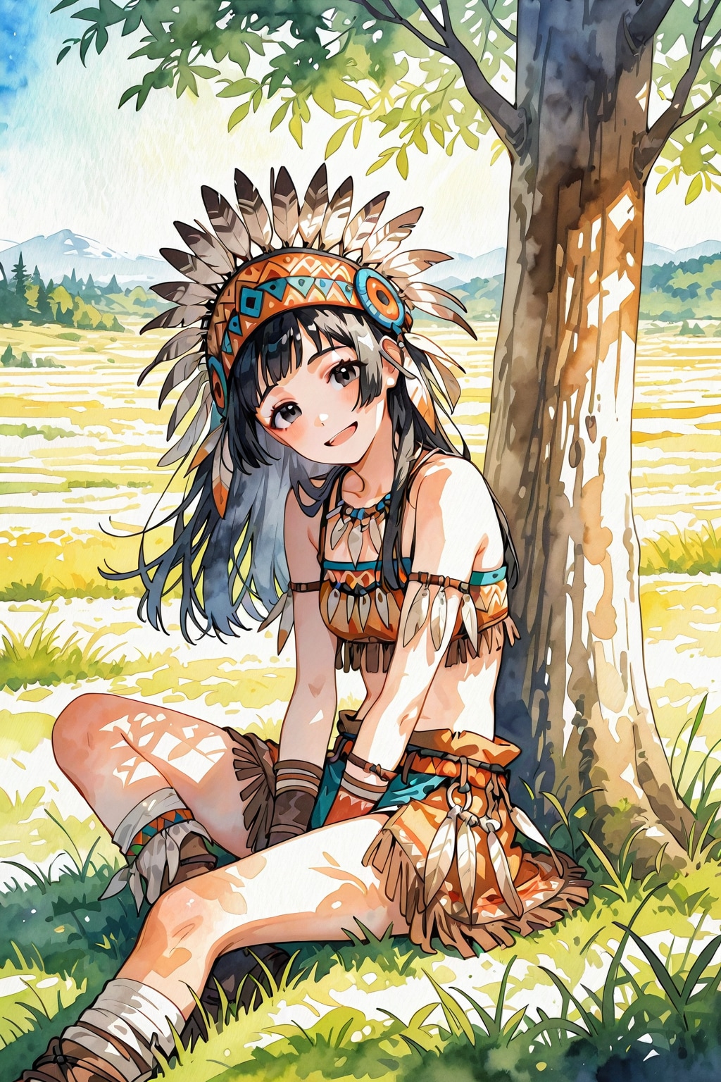 大草原の空の下５２