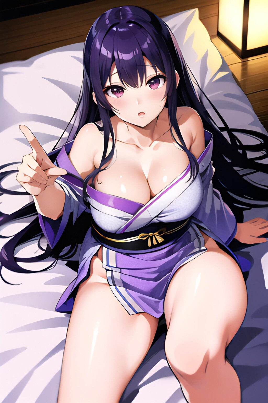 慰安旅行就寝「おい、せめて電気は消してくれ‥」＠アイドル「ルナ」