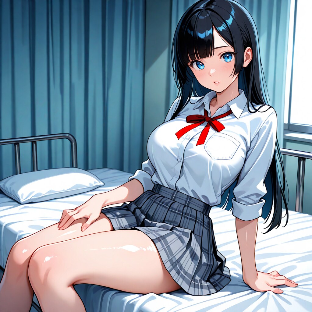 保健室のクール系委員長