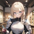 騎士・眼鏡三つ編み好きのあるごす 7枚目