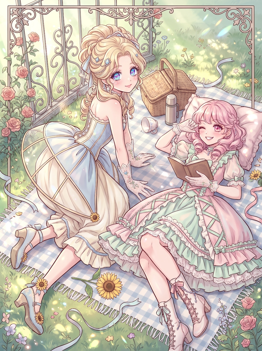 陽光花窓の午後譜