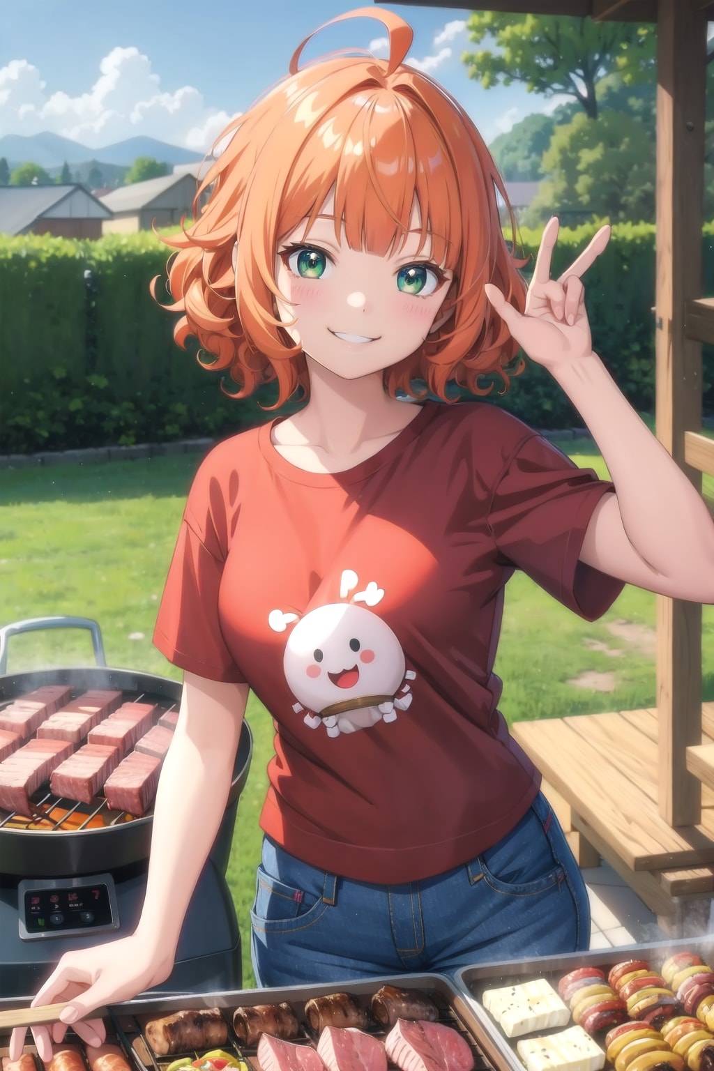 バーベキューだぁ〜
