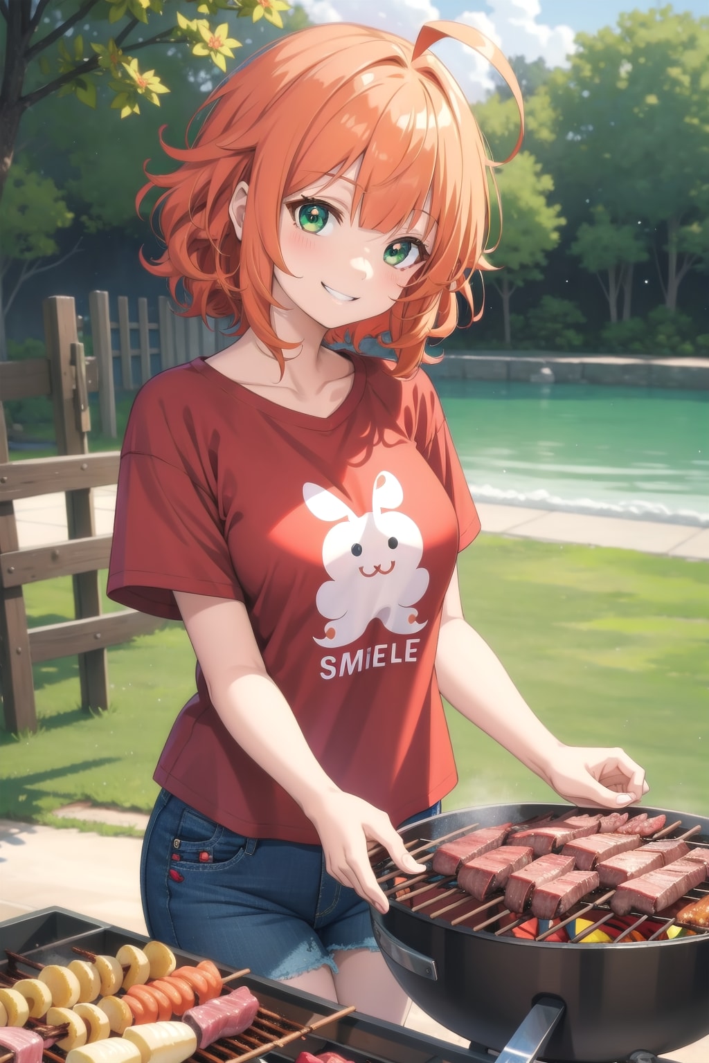 バーベキューだぁ〜