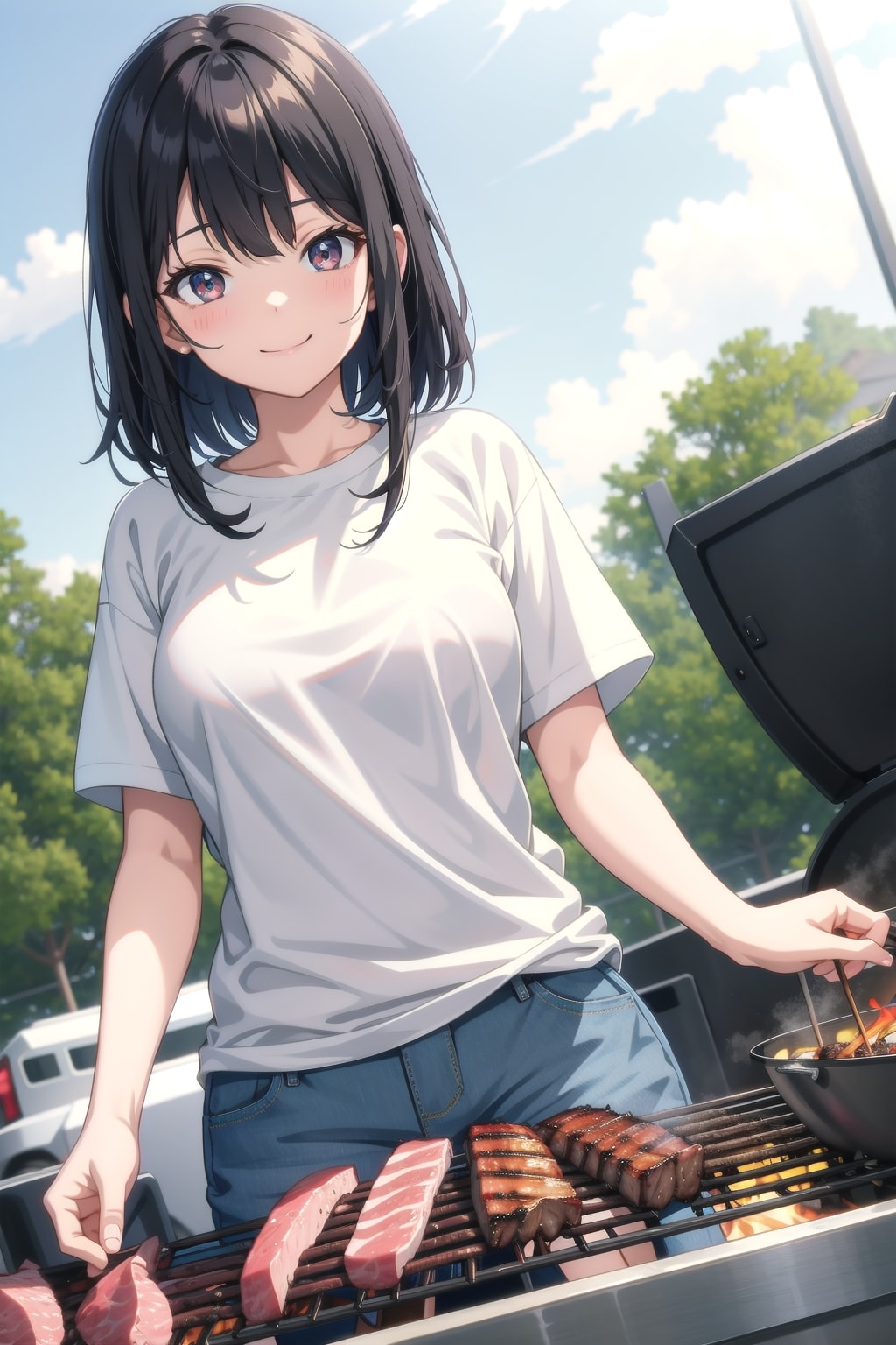 バーベキューだぁ〜