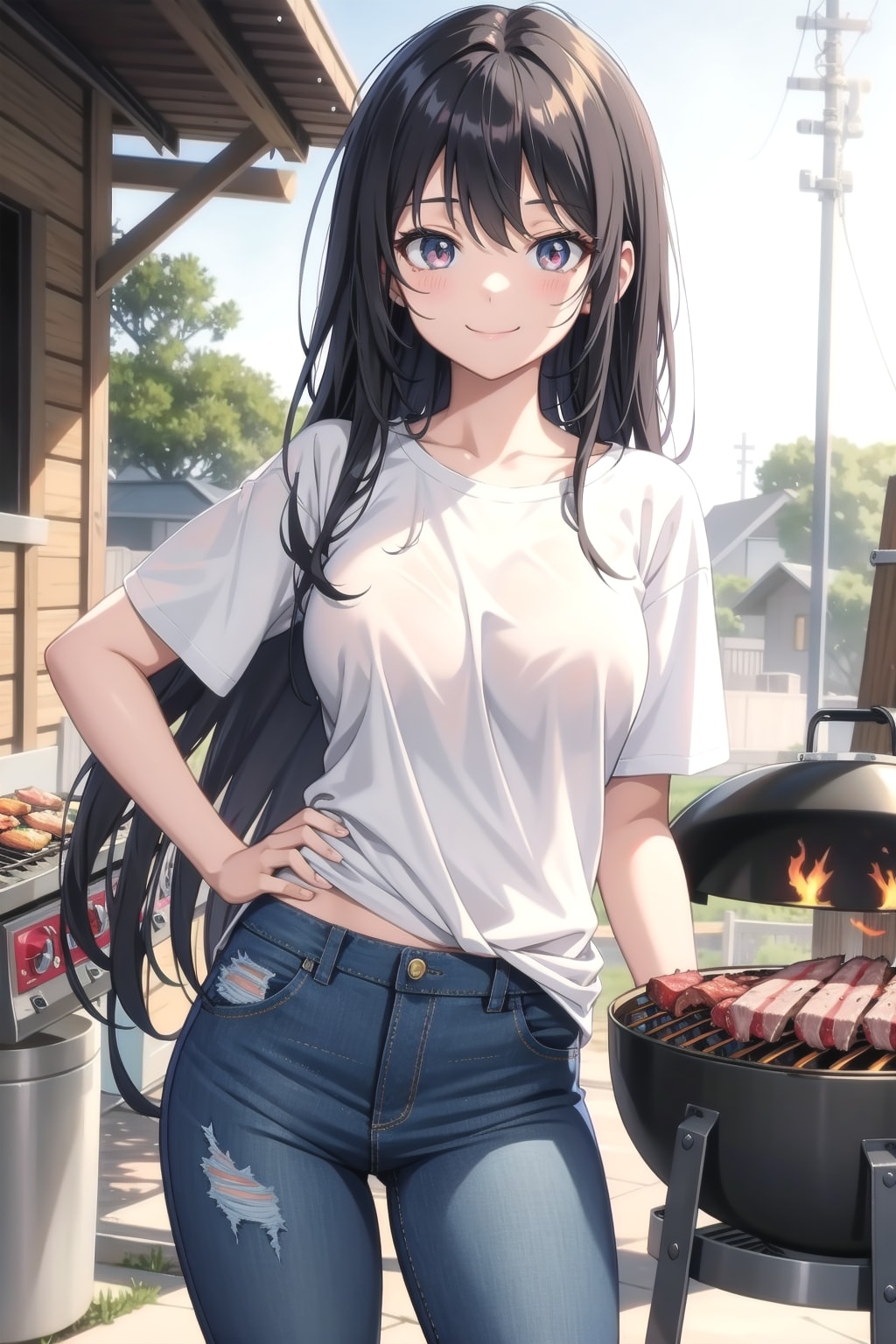 バーベキューだぁ〜