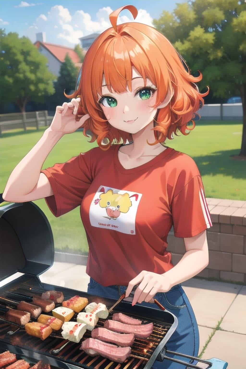 バーベキューだぁ〜