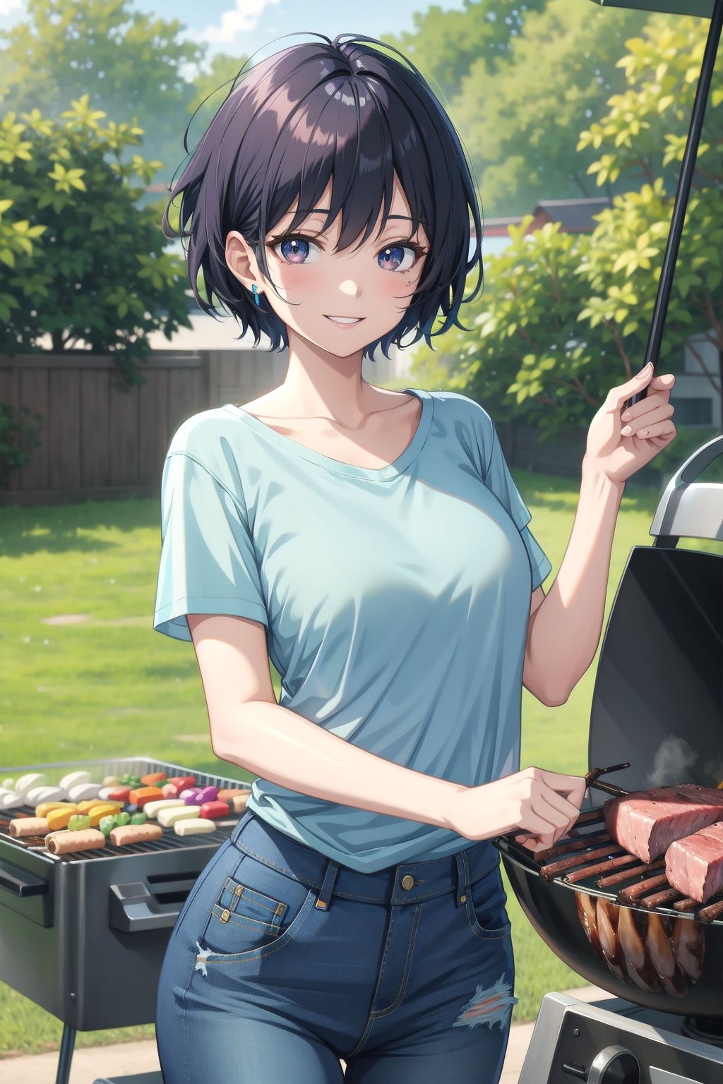 バーベキューだぁ〜