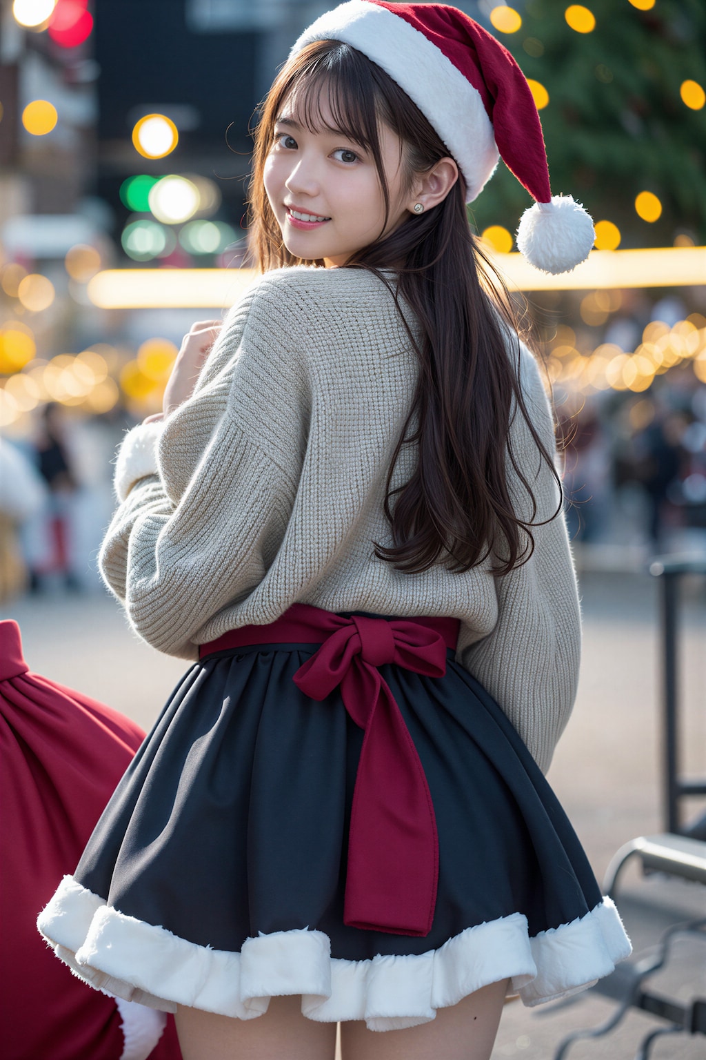 サンタコスの女の子 5