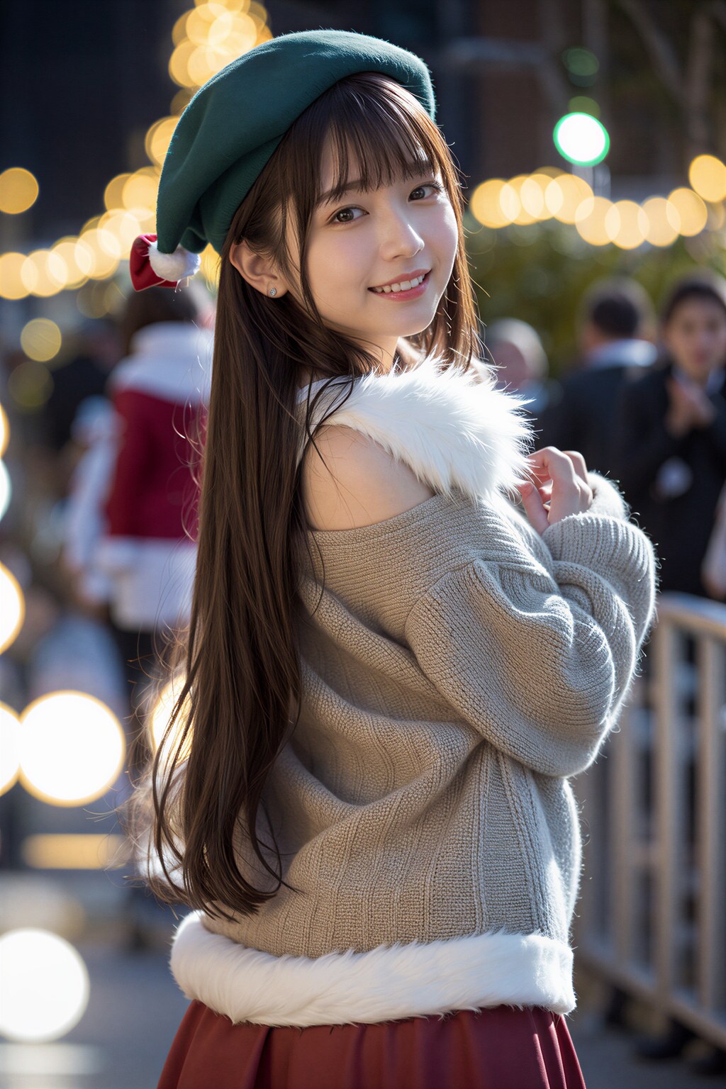 サンタコスの女の子 5