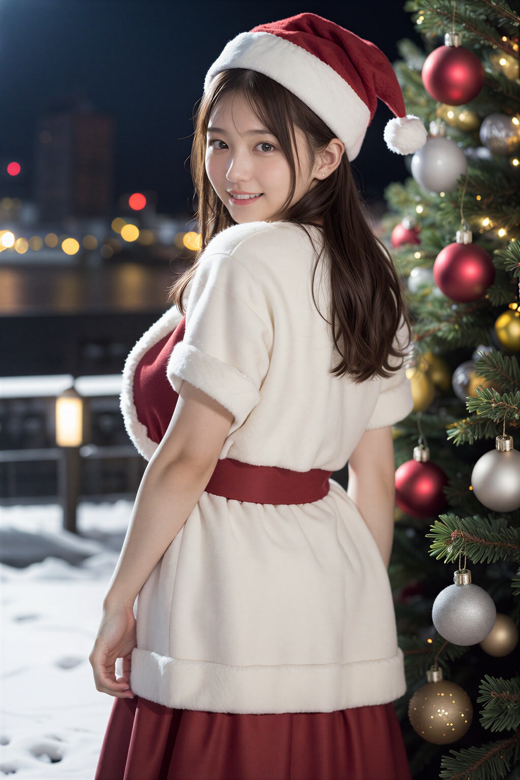 サンタコスの女の子 5