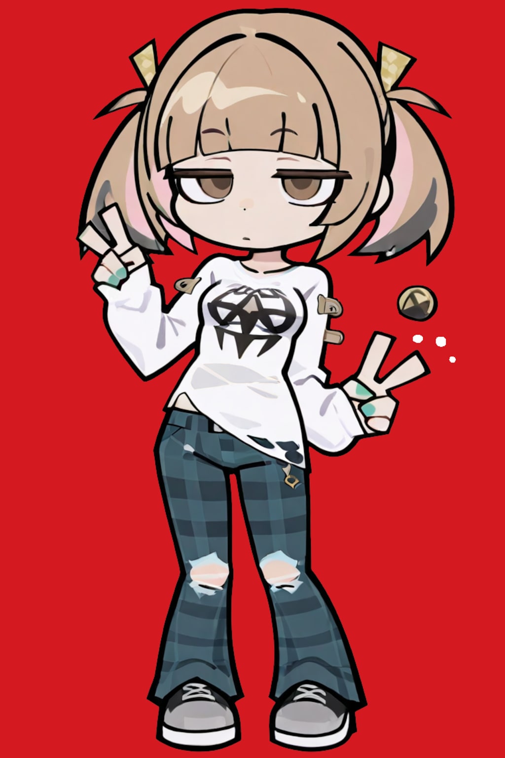 ジト目コミカルしばあや