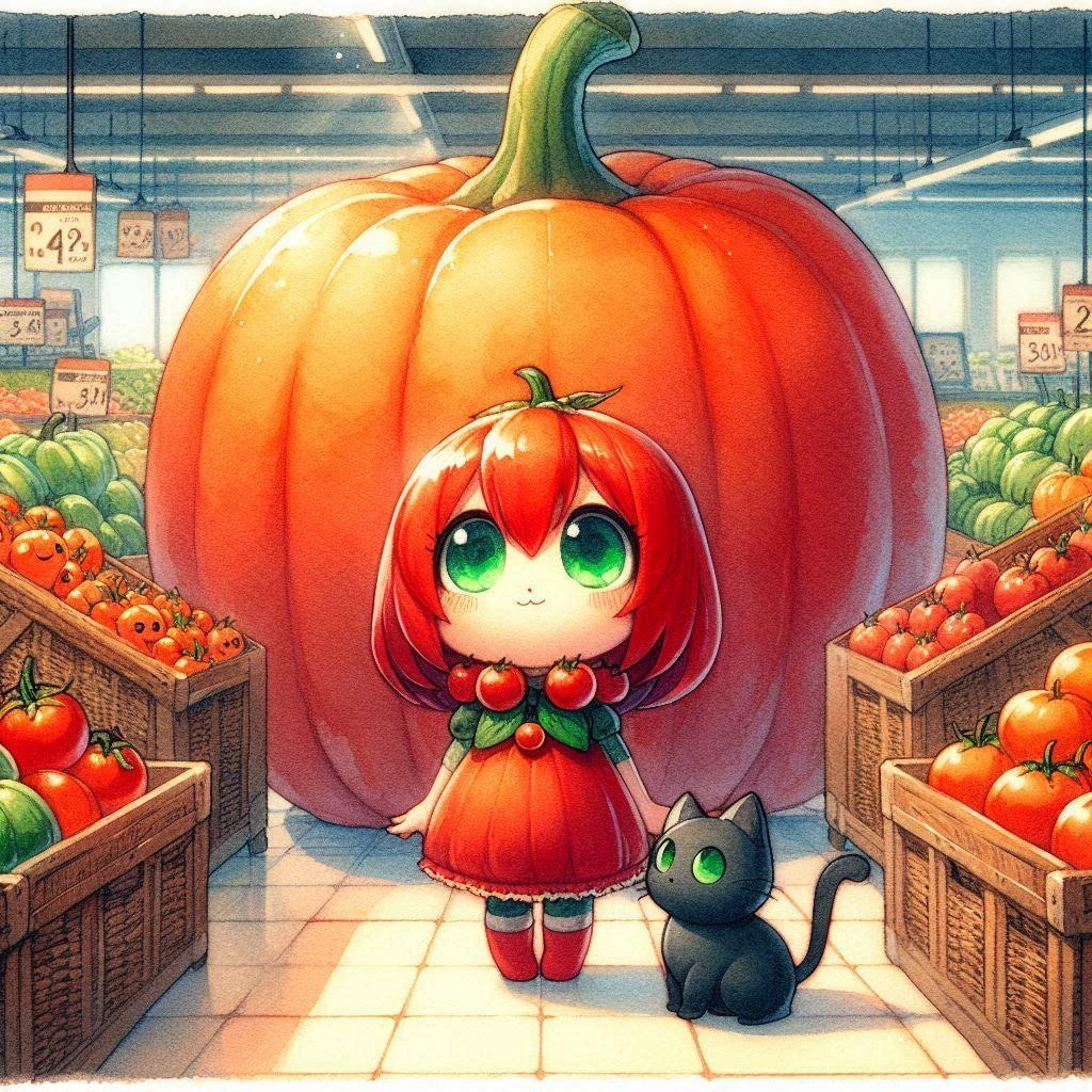トマトちゃんとふしぎなスーパー