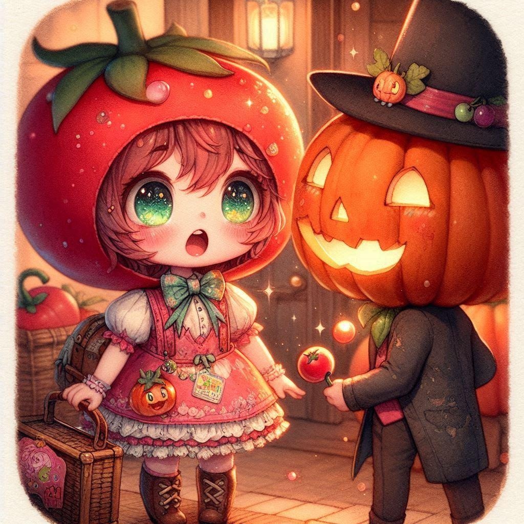 トマトちゃんとふしぎなスーパー