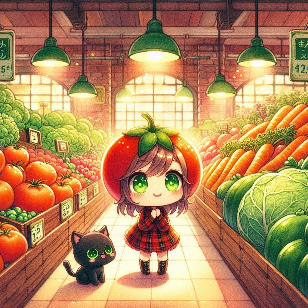 トマトちゃんとふしぎなスーパー