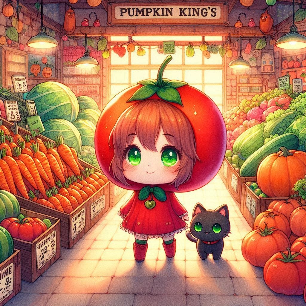 トマトちゃんとふしぎなスーパー