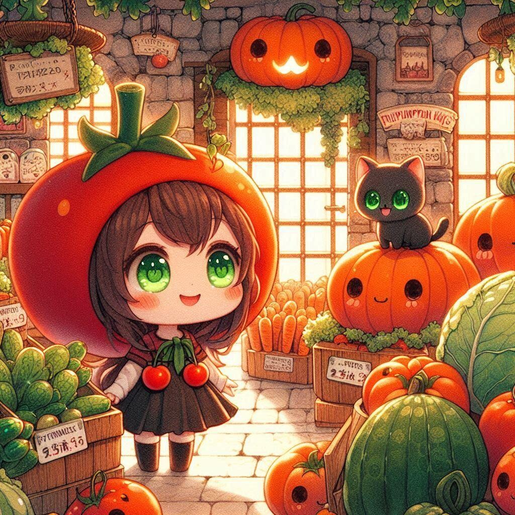 トマトちゃんとふしぎなスーパー
